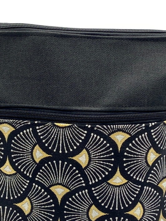 Lizzie Umhängetasche mit lila Blumen