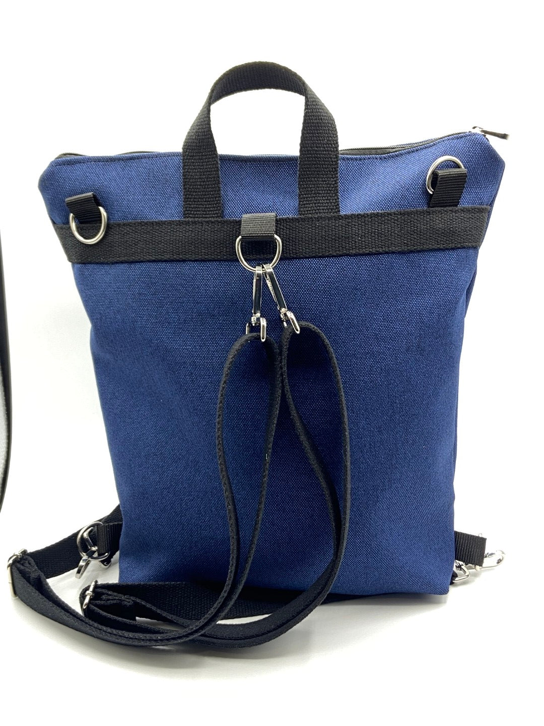 Borsa zaino Zena fiori blu - Cavoli a Merenda