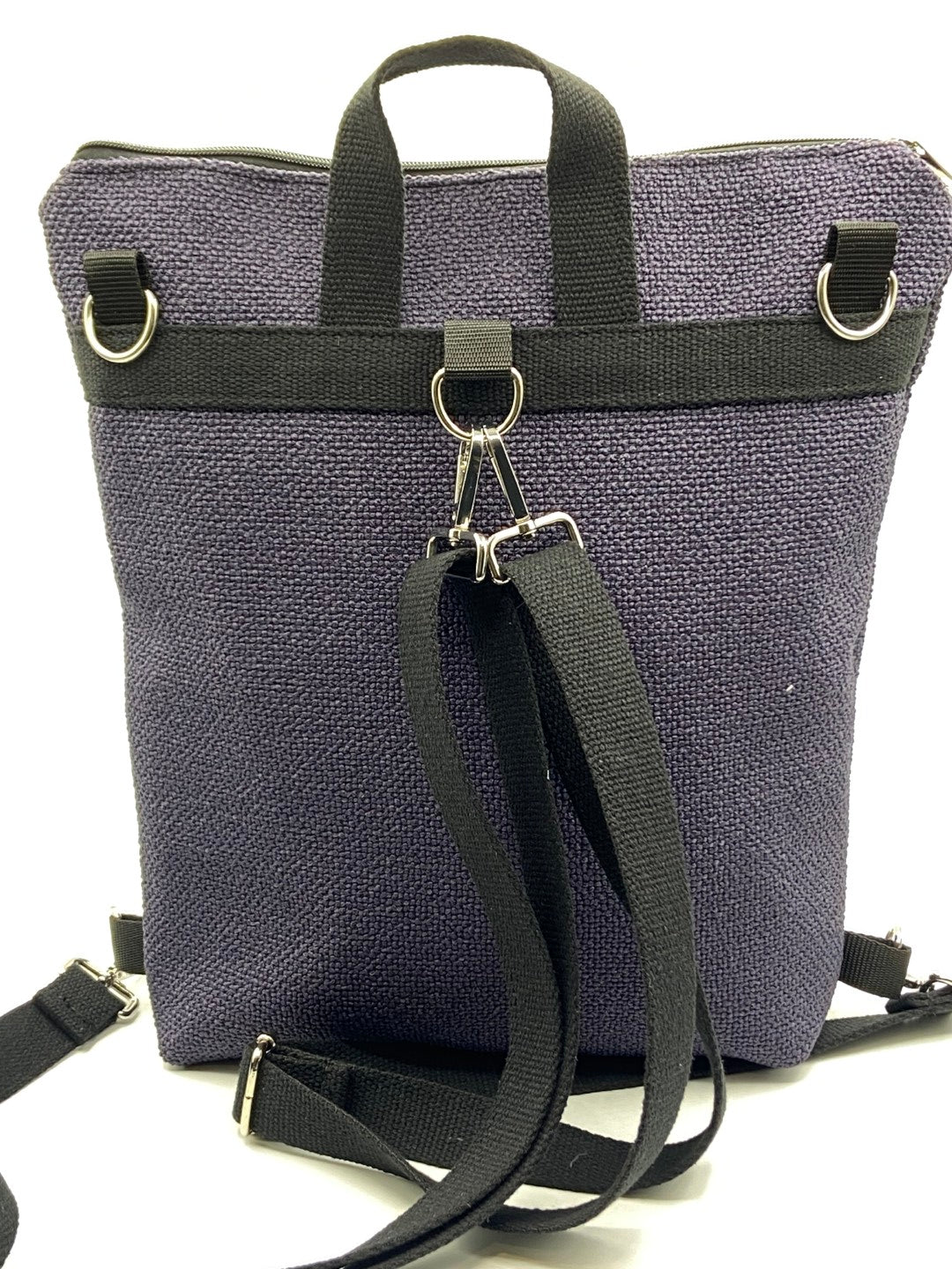 Borsa zaino Zena viola geometrico - Cavoli a Merenda