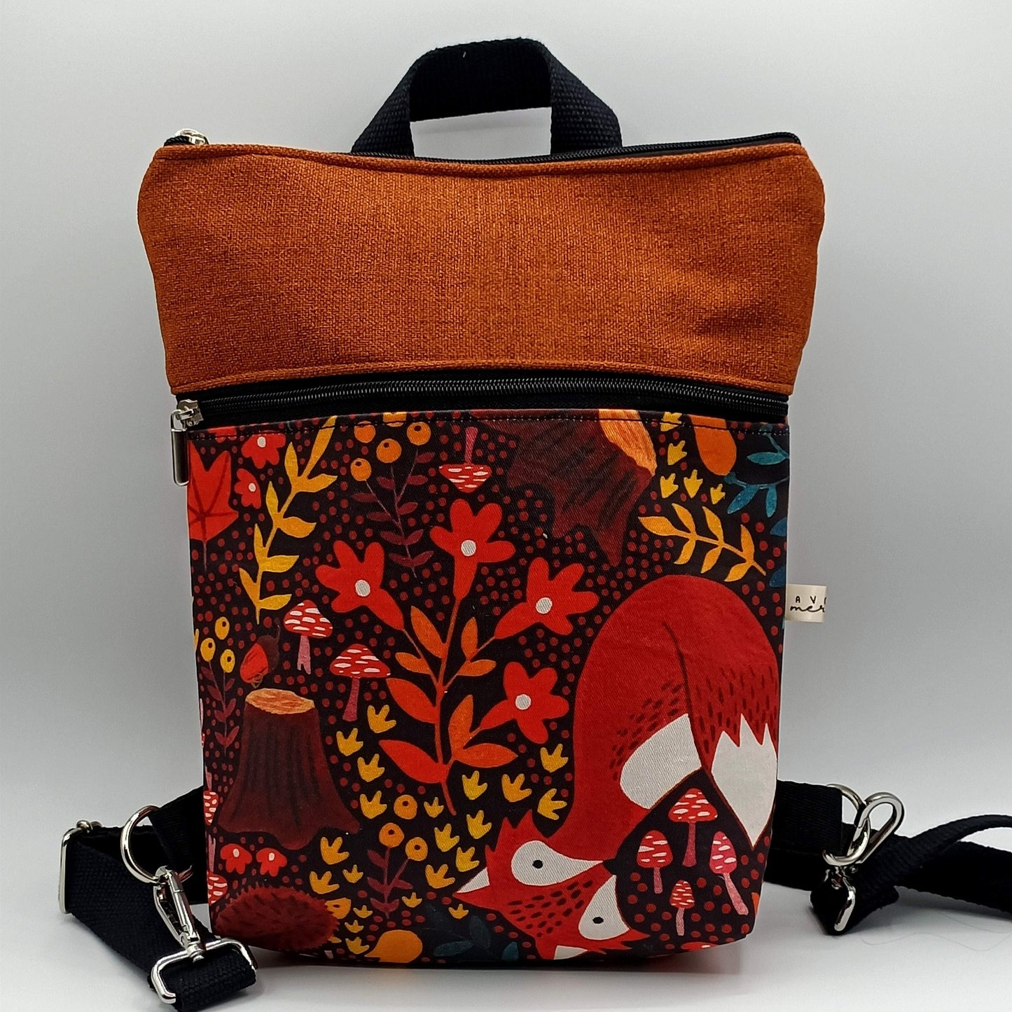 Borsa Zaino Naomi volpe nel bosco - Cavoli a Merenda