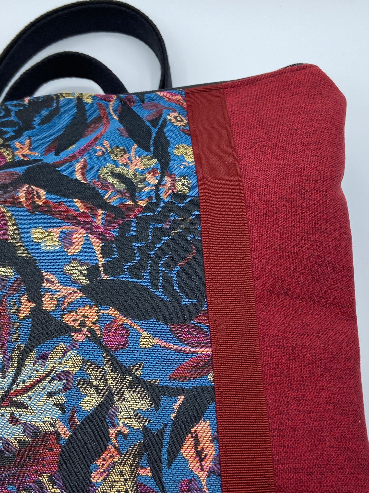 Borsa zaino Zena bordeaux - Cavoli a Merenda