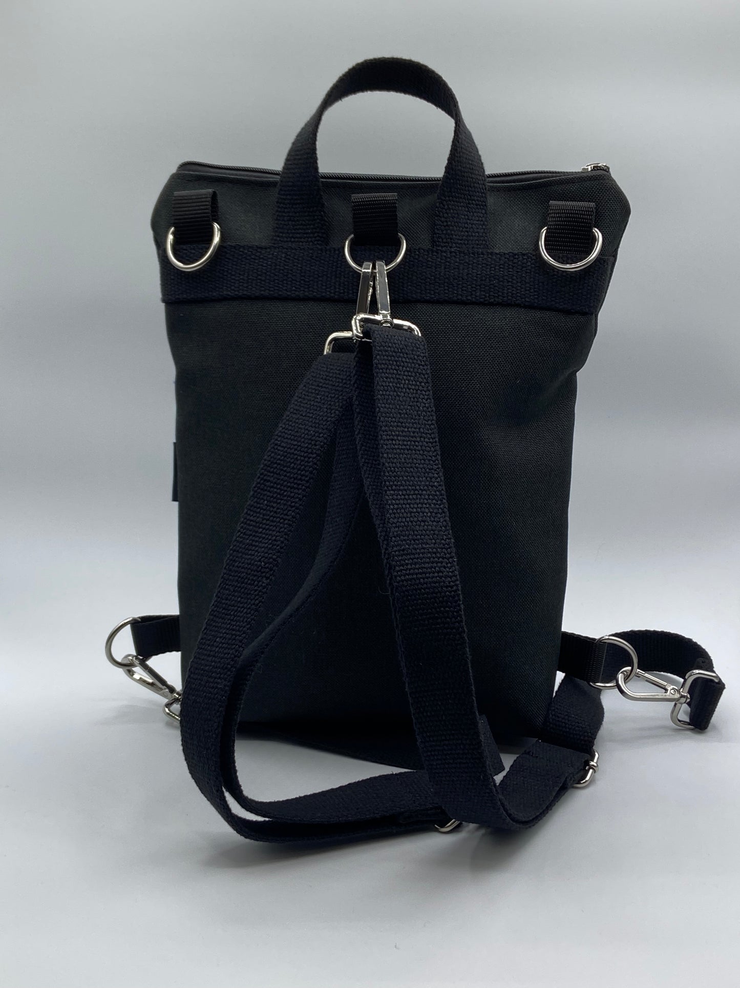 Borsa Zaino Naomi similpelle tessuto sardo - Cavoli a Merenda