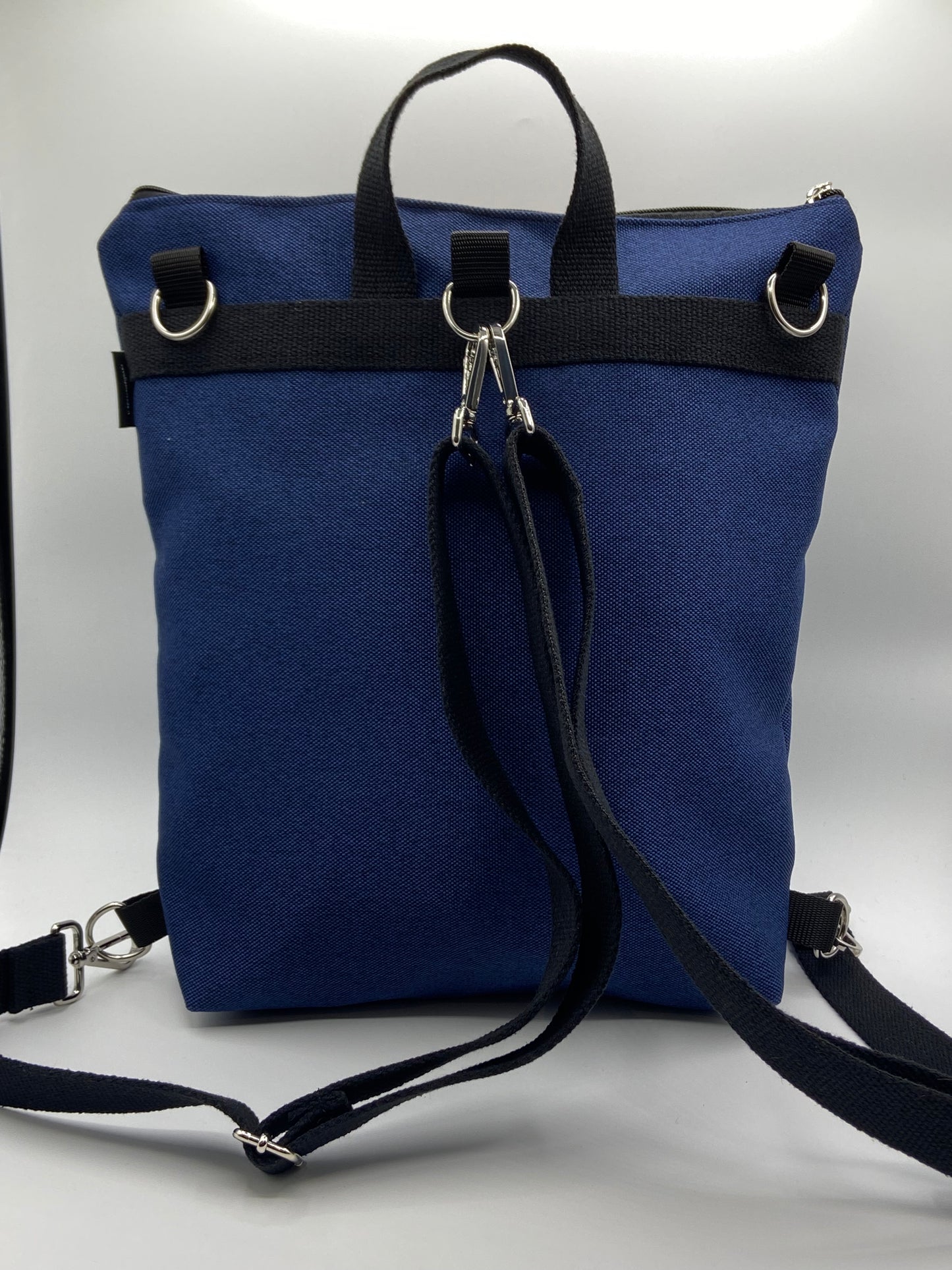 Borsa zaino Zena blu visi di donna - Cavoli a Merenda