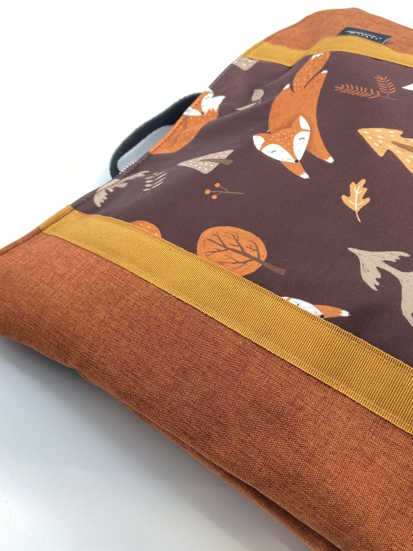 Borsa zaino Zena arancione volpi