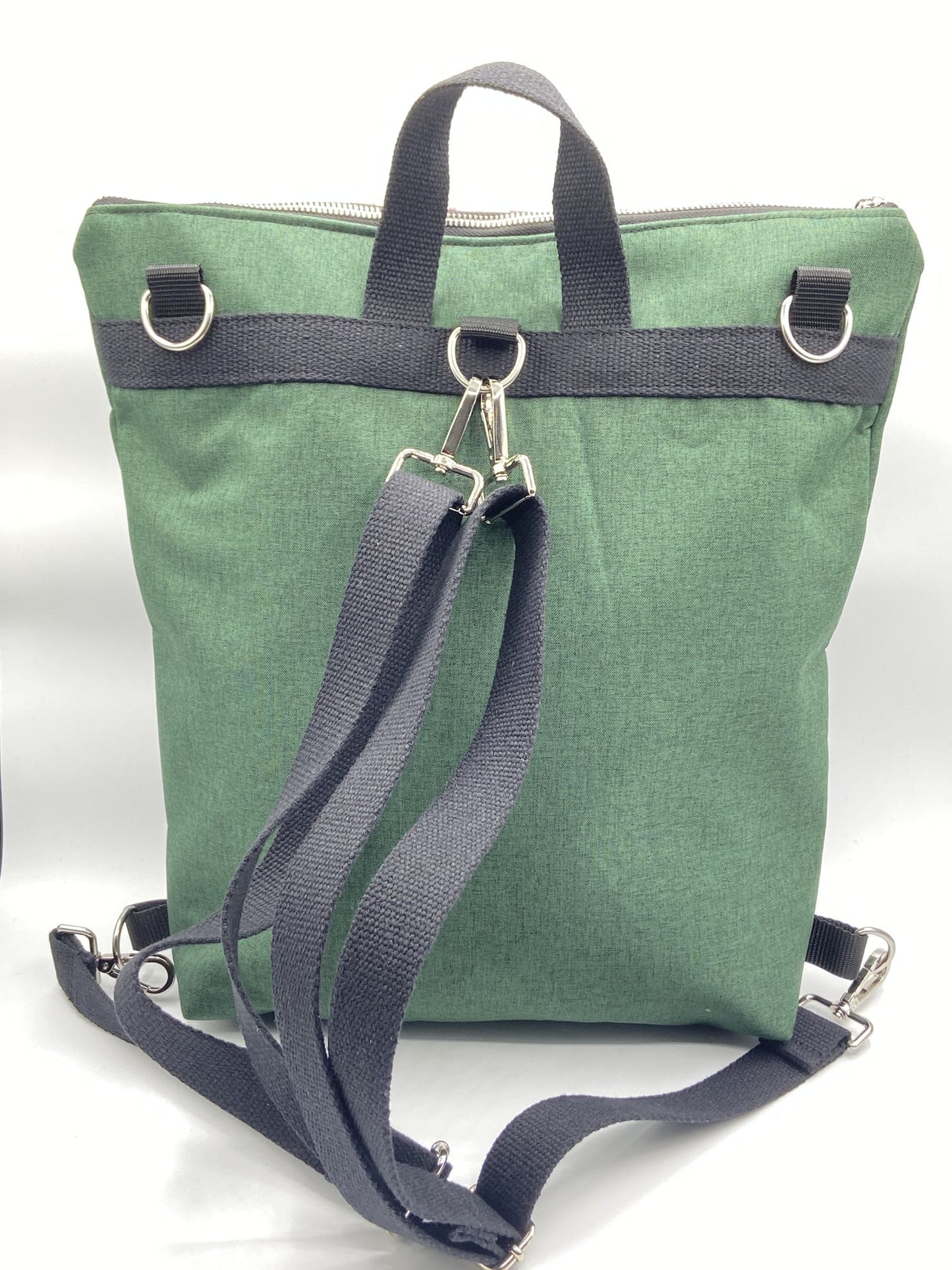 Borsa zaino Zena verde Tetris