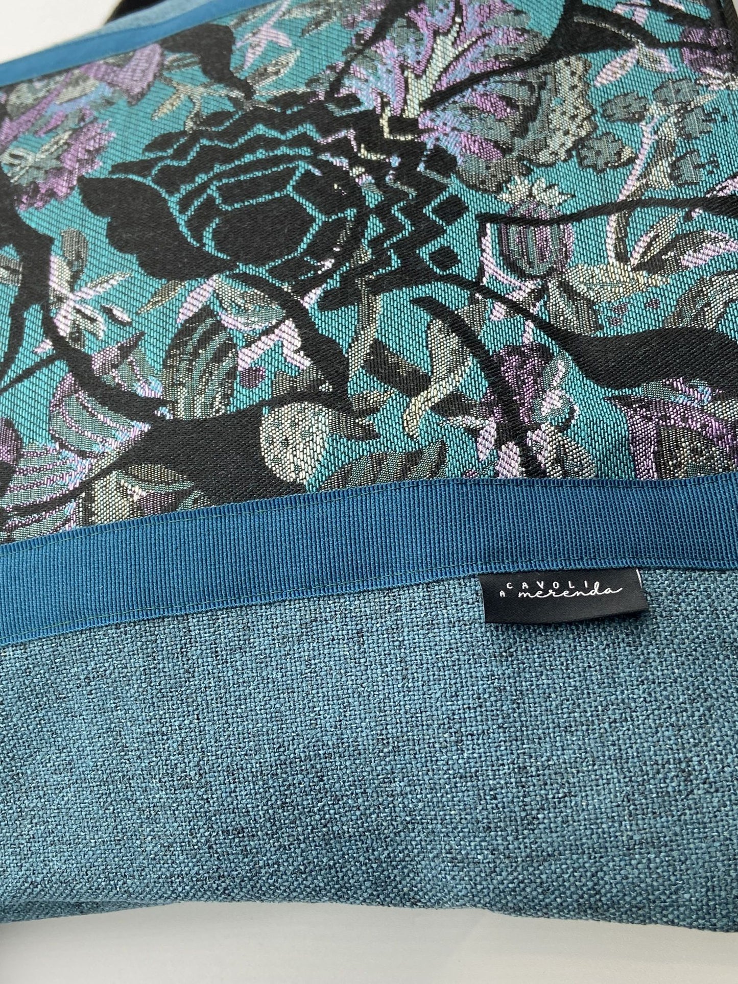 Borsa zaino Zena fiori astratti