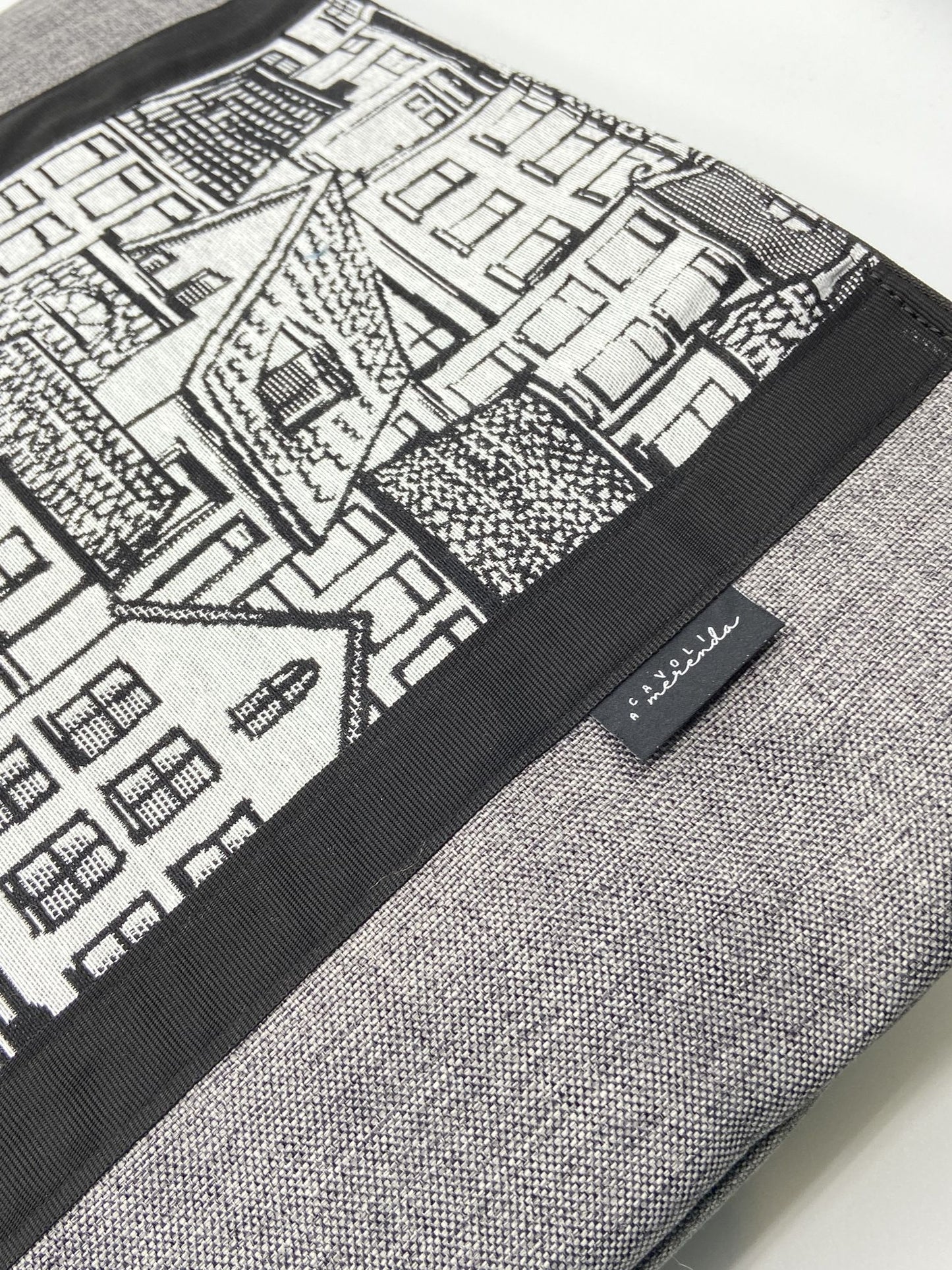 Orange mosaic Zena backpack bag