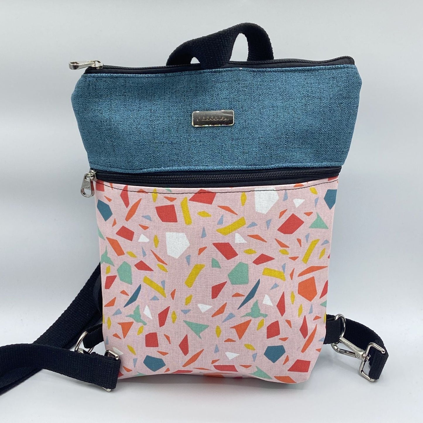 Borsa Zaino Naomi mosaico