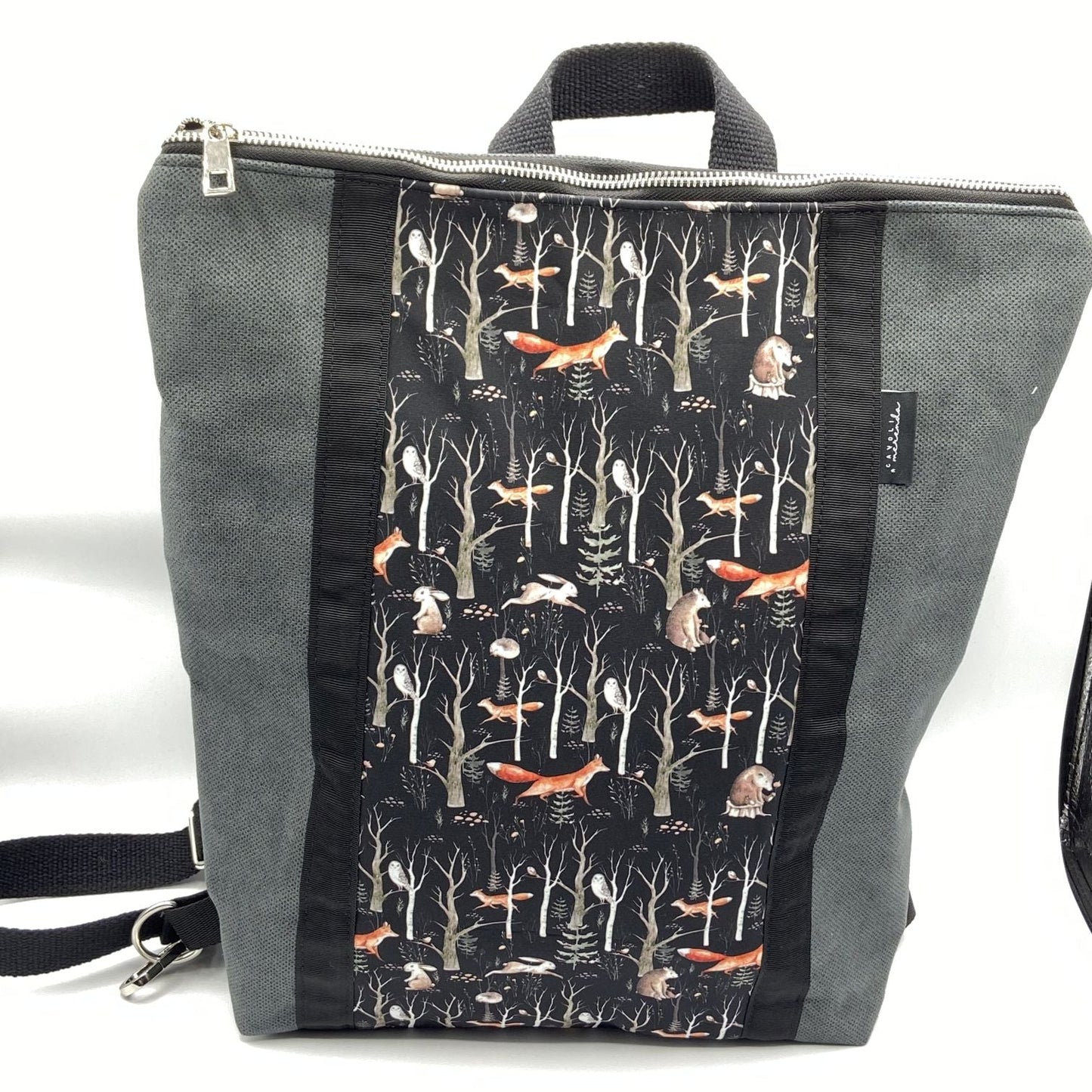 Borsa zaino Zena animali del bosco