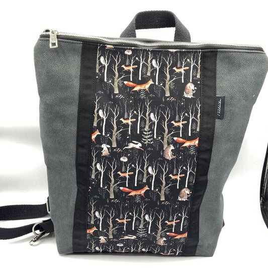 Borsa zaino Zena animali del bosco