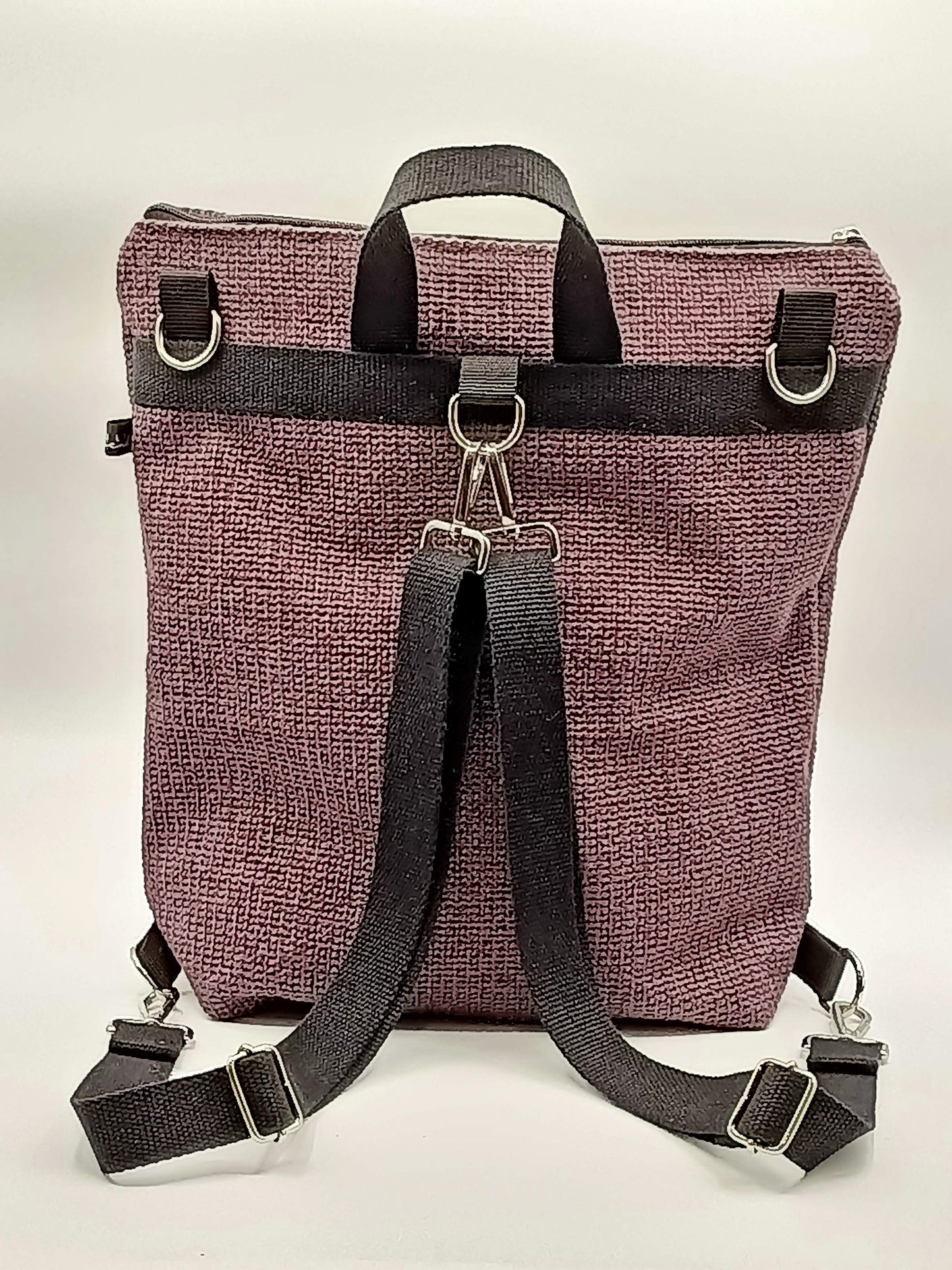 Borsa zaino Zena succulente viola - Cavoli a Merenda