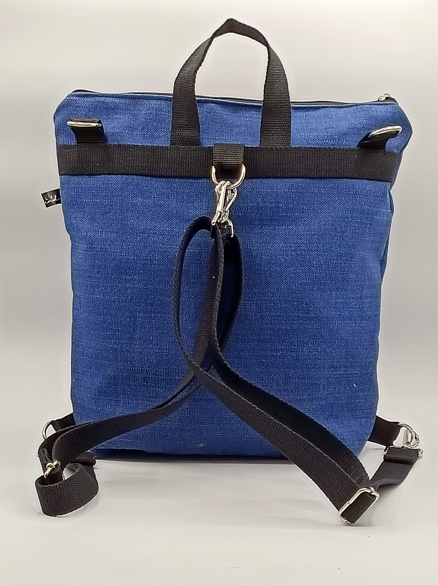 Borsa zaino Zena cagnolini blu - Cavoli a Merenda