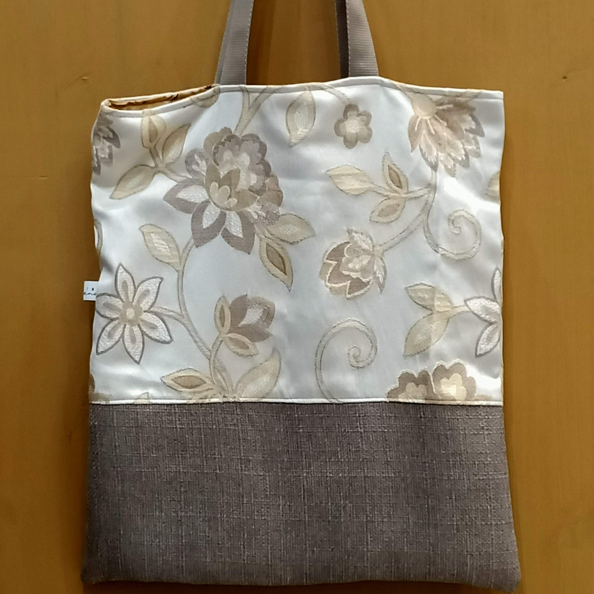 Tote Bag fiori oro - Cavoli a Merenda