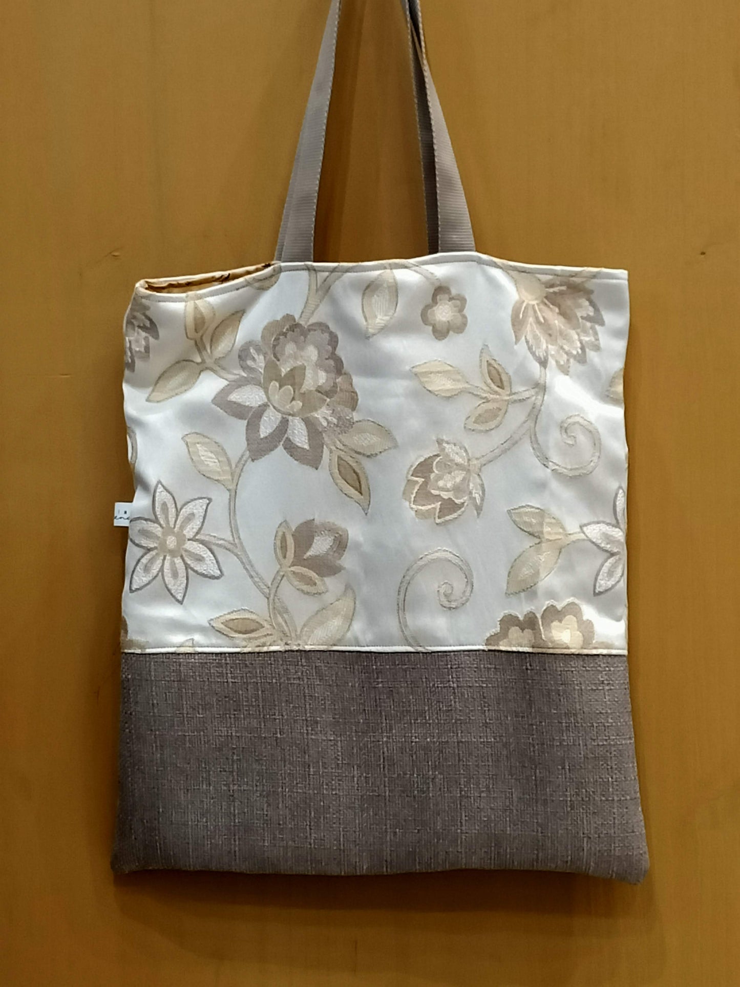 Tote Bag fiori oro - Cavoli a Merenda