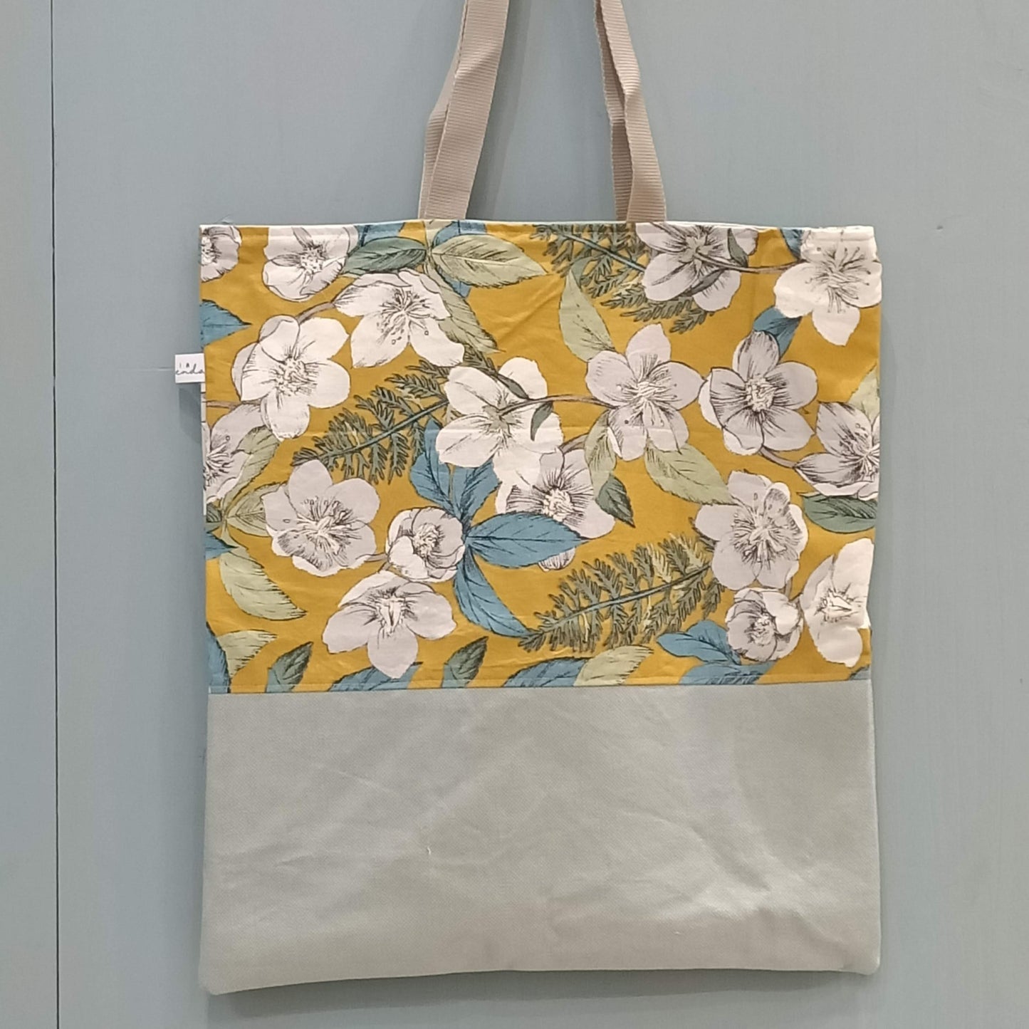 Tote Bag fiori giallo