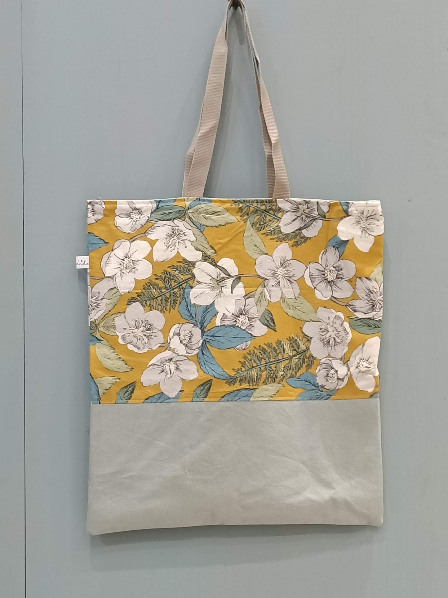 Tote Bag fiori giallo