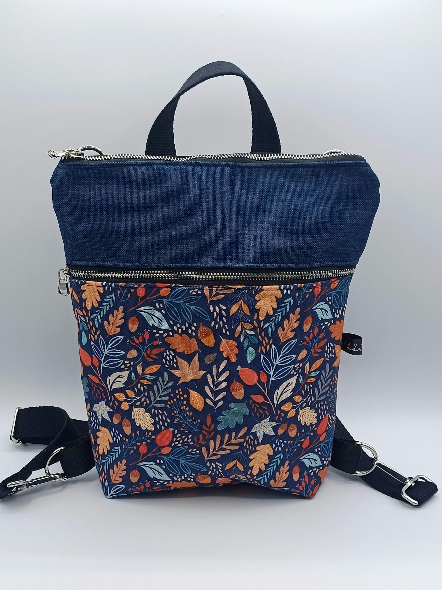 Borsa Zaino Naomi autunno blu