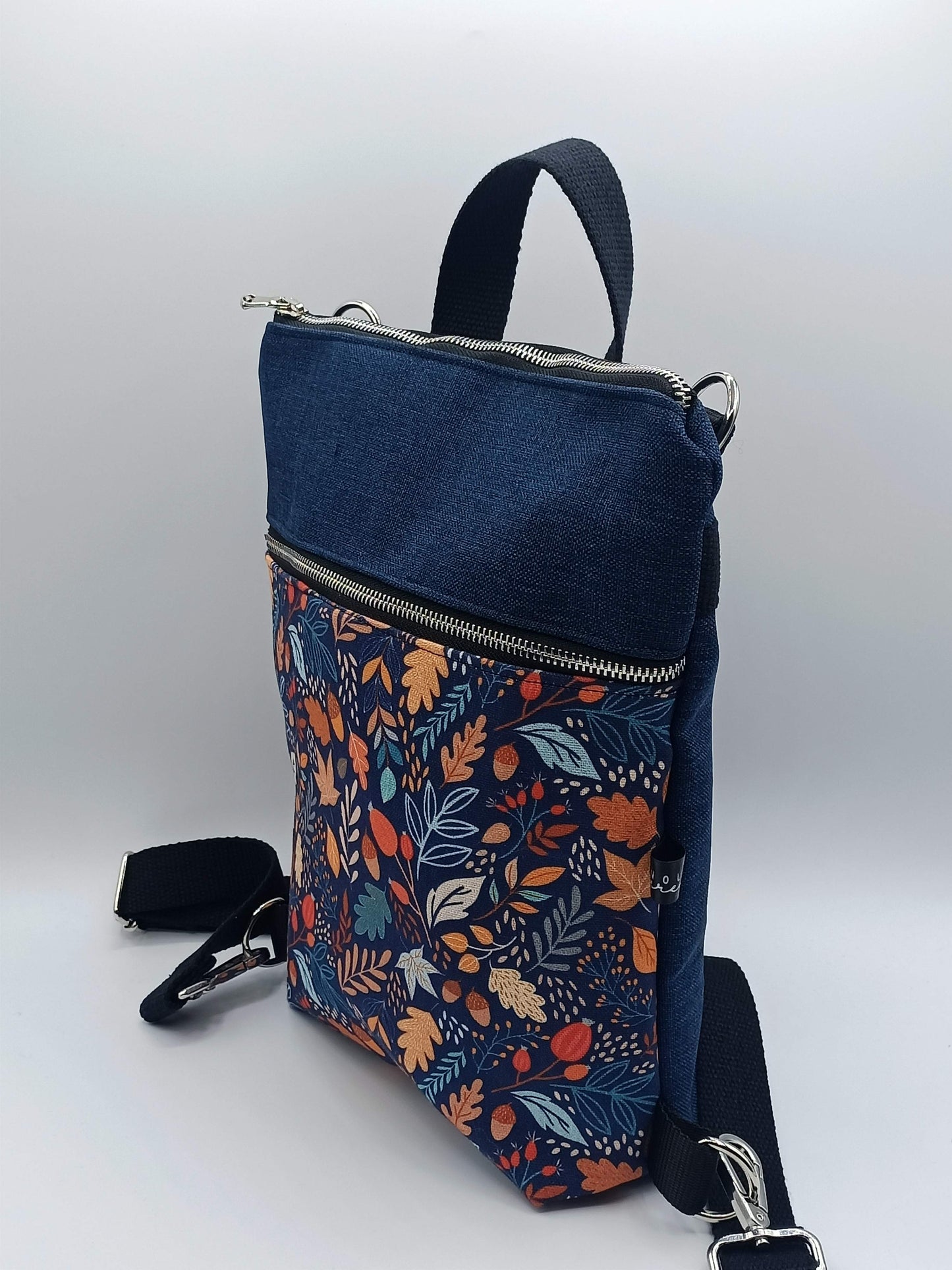 Borsa Zaino Naomi autunno blu