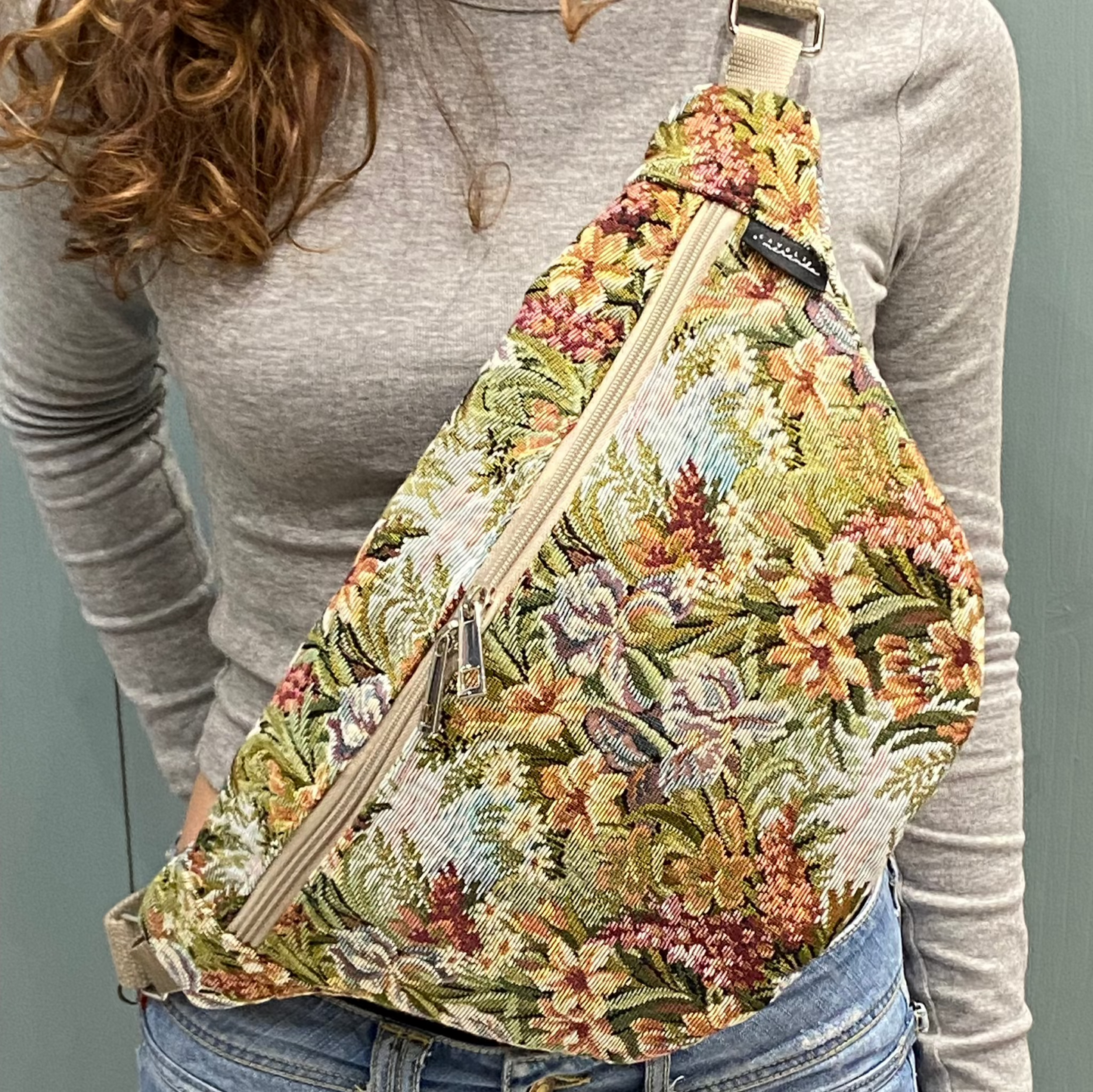 Banana Bag Floral Fabric