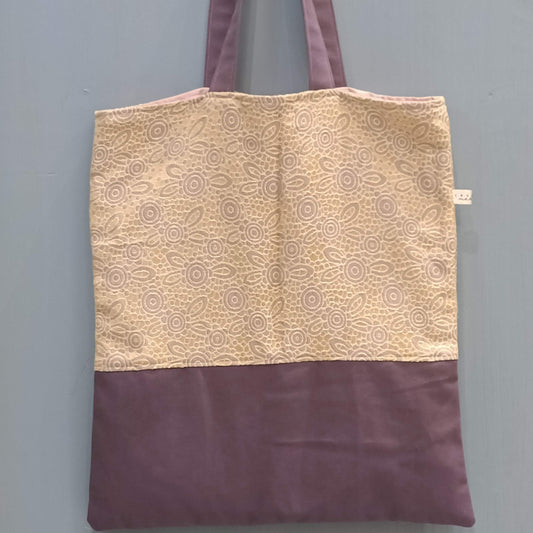 Tote Bag malva oro - Cavoli a Merenda