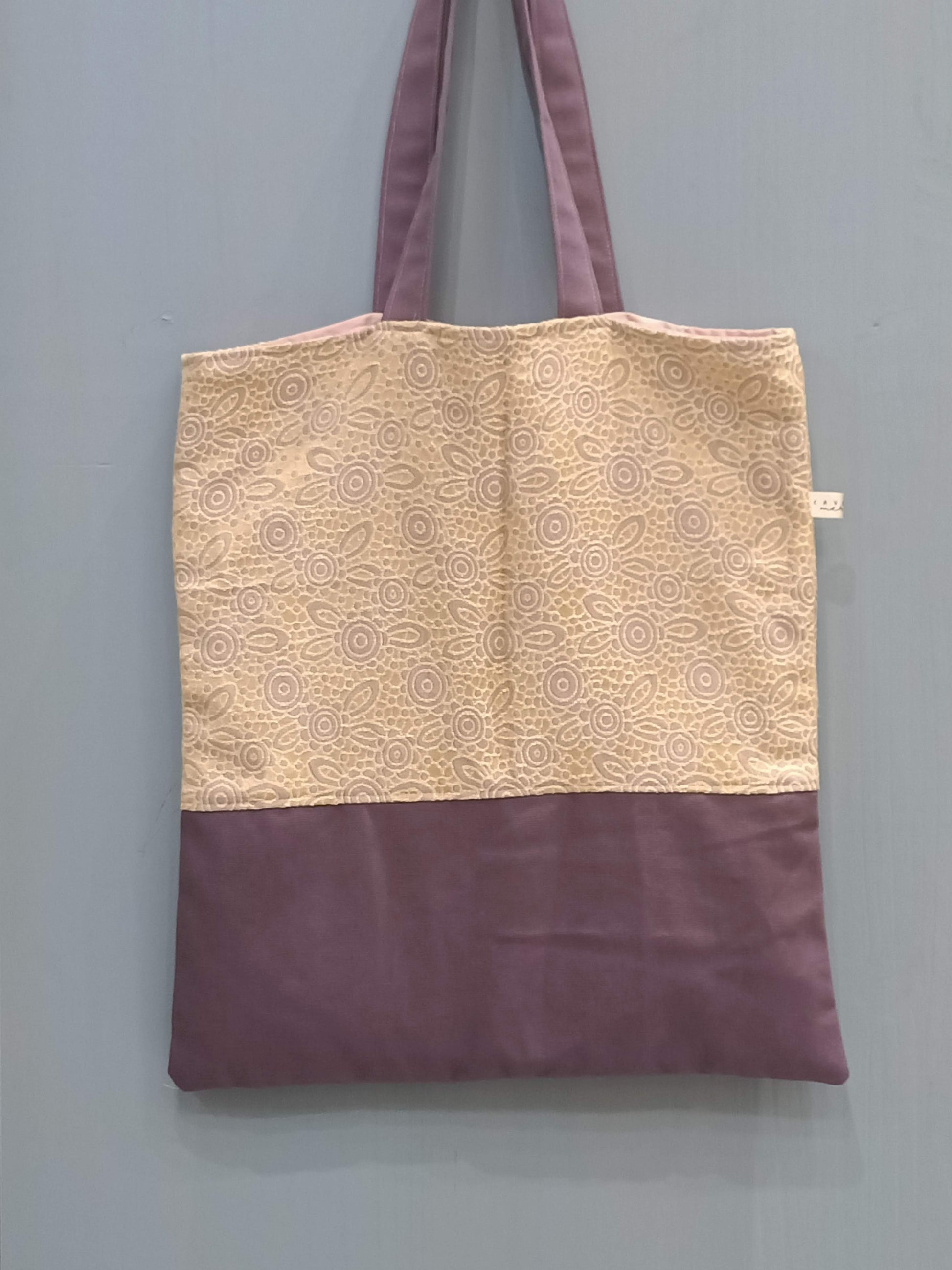 Tote Bag malva oro - Cavoli a Merenda