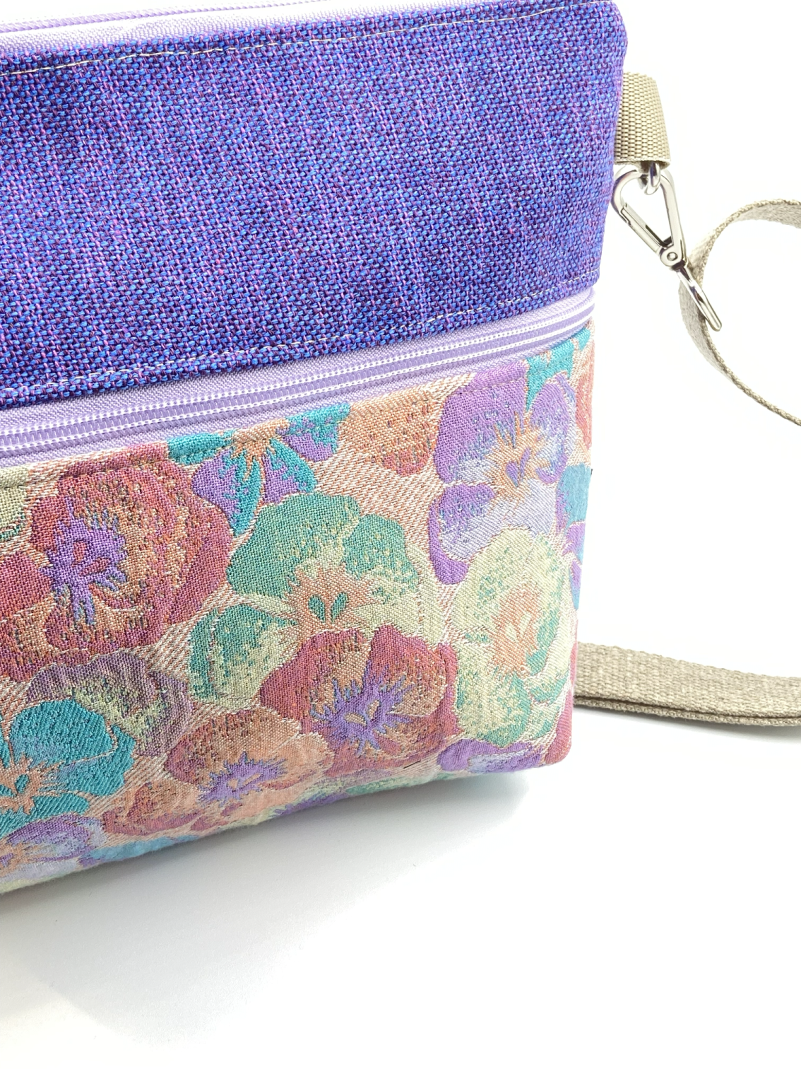 Tracolla Lizzie Maxi lilla violette - Cavoli a Merenda