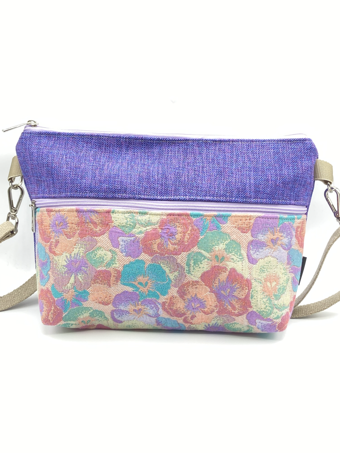 Tracolla Lizzie Maxi lilla violette - Cavoli a Merenda