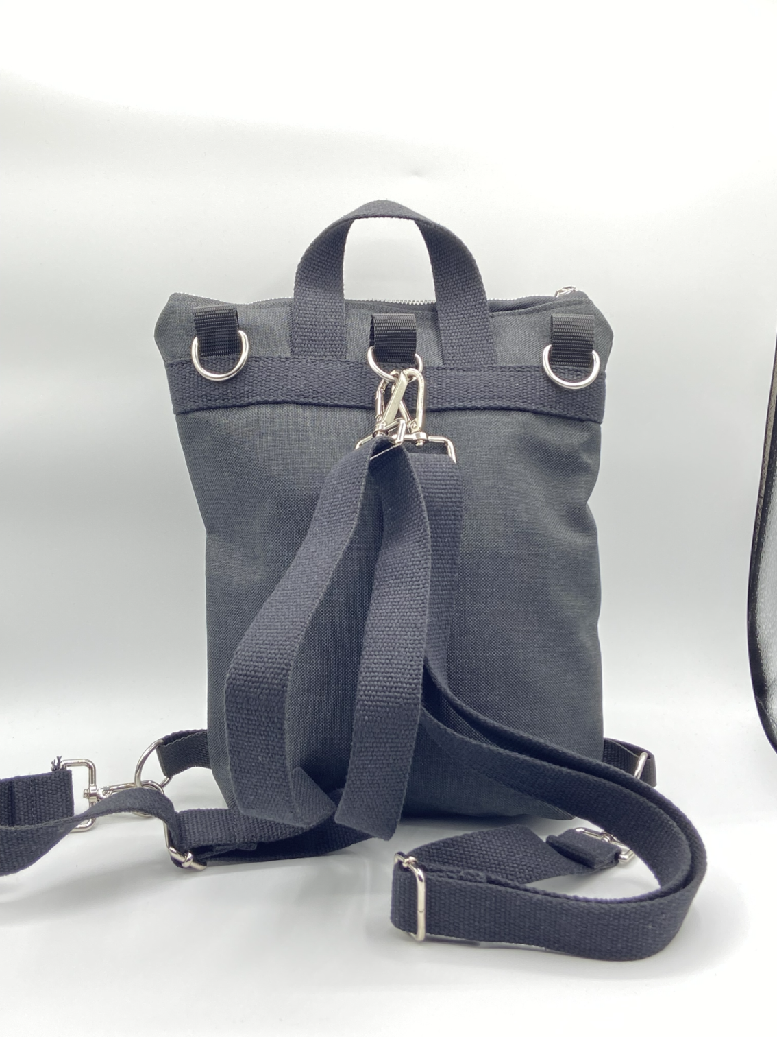 Borsa Zaino Naomi nera rombi dorati - Cavoli a Merenda