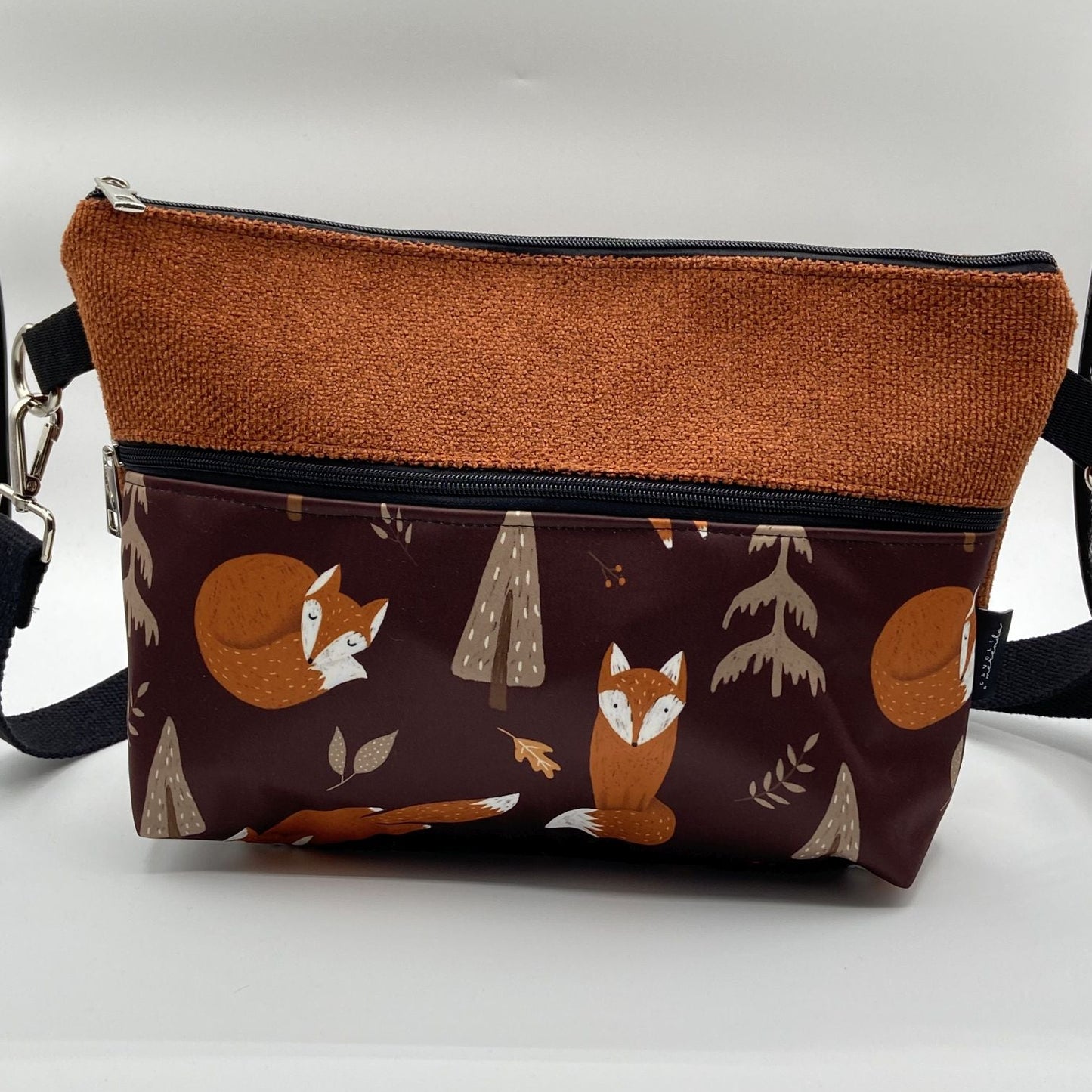 Tracolla Lizzie Maxi ruggine Volpi