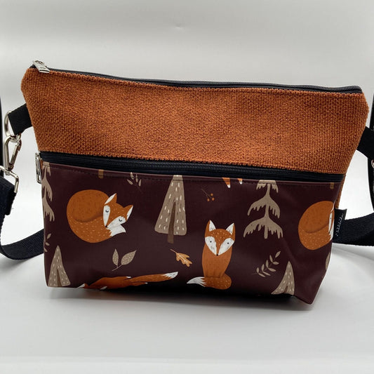 Tracolla Lizzie Maxi ruggine Volpi