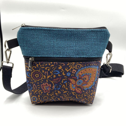 Tracolla Lizzie ottanio Paisley