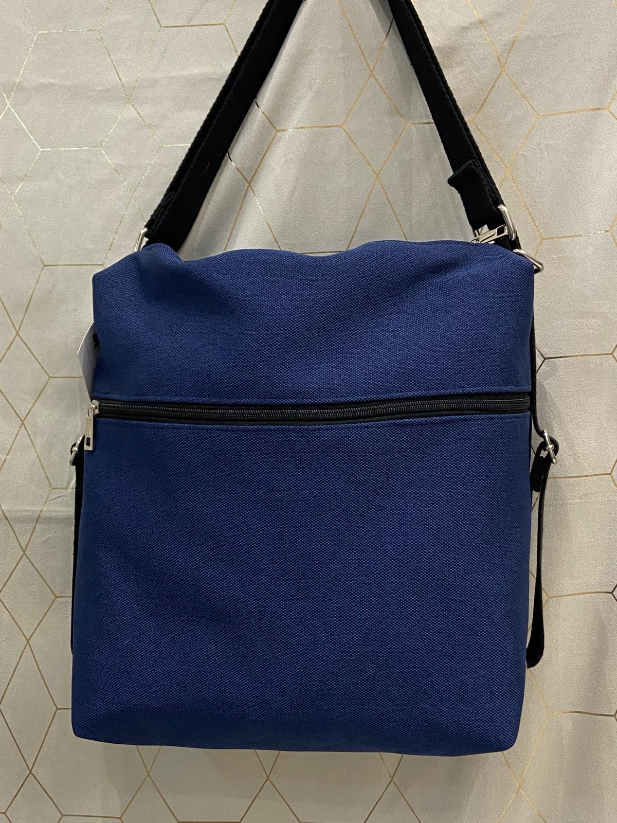 Borsa Zaino Flo Fiori Blu