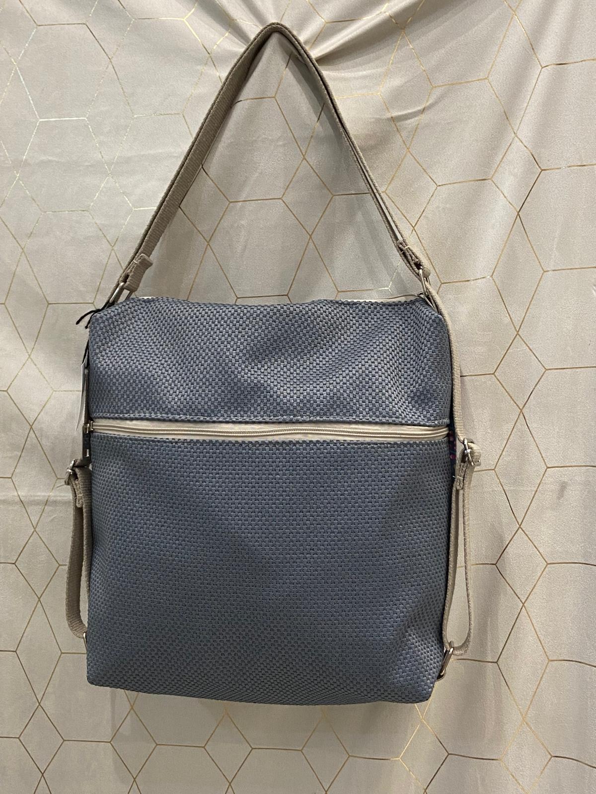 Borsa Zaino Flo Grigia Farfalle