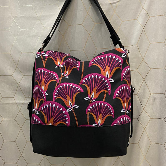 Borsa Zaino Flo Ventagli Fucsia