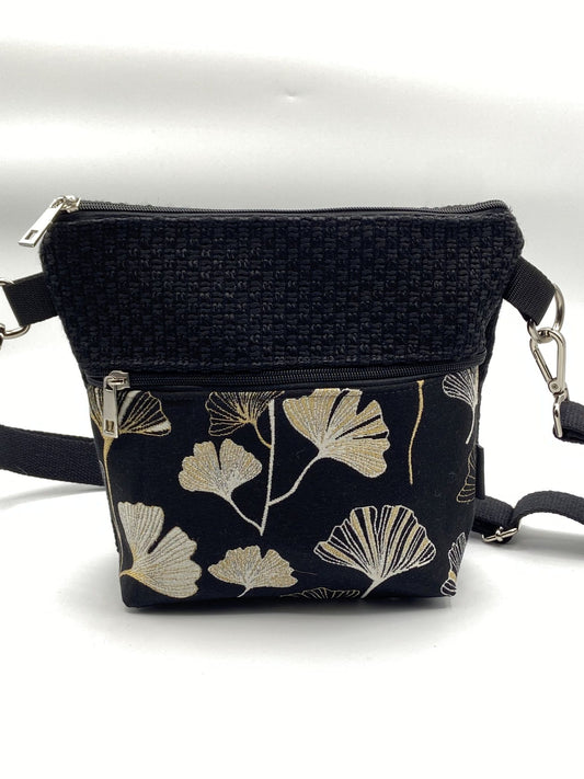 Tracolla Lizzie foglie di Ginko