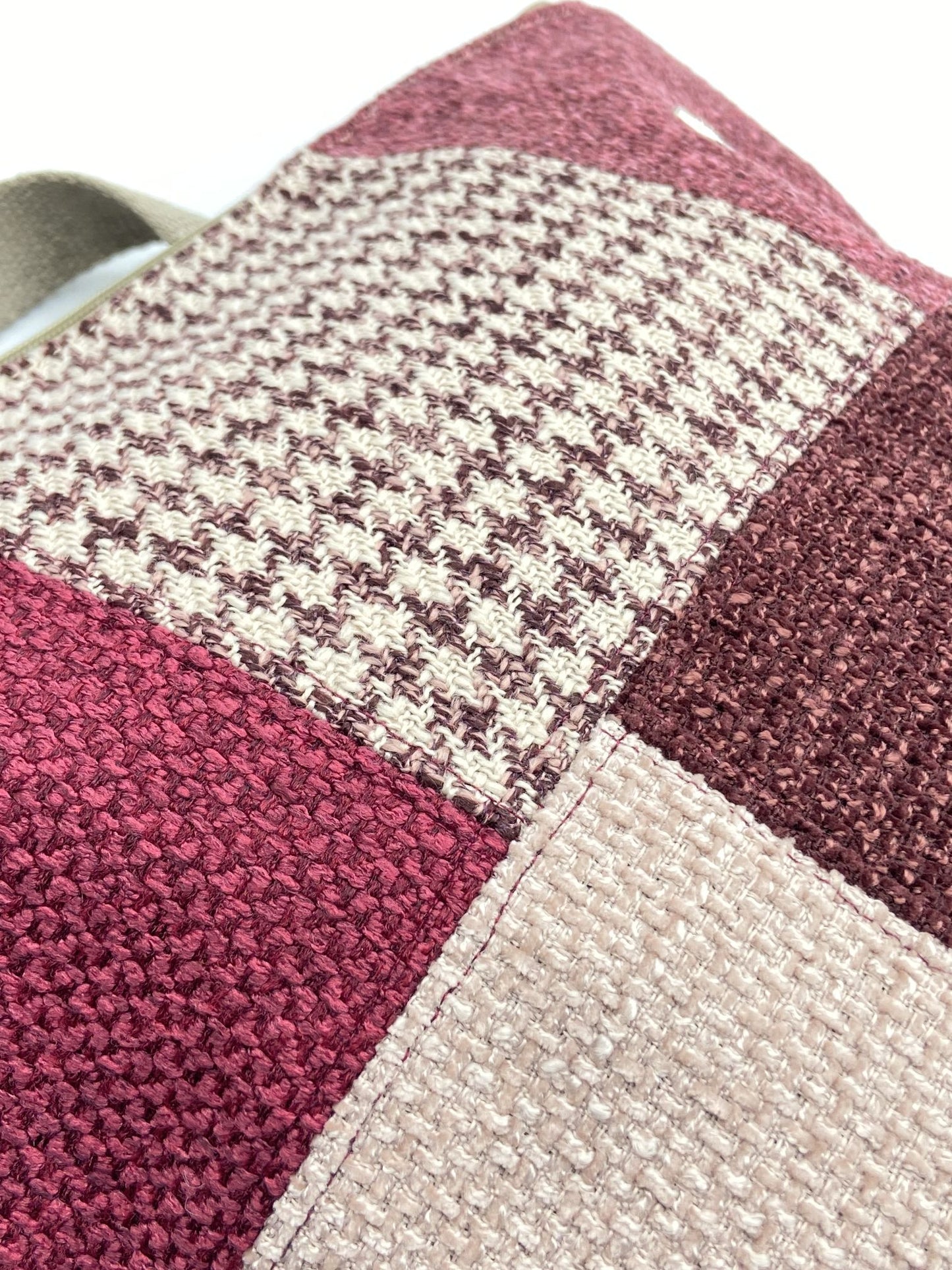 Borsa zaino Zena patchwork rosa