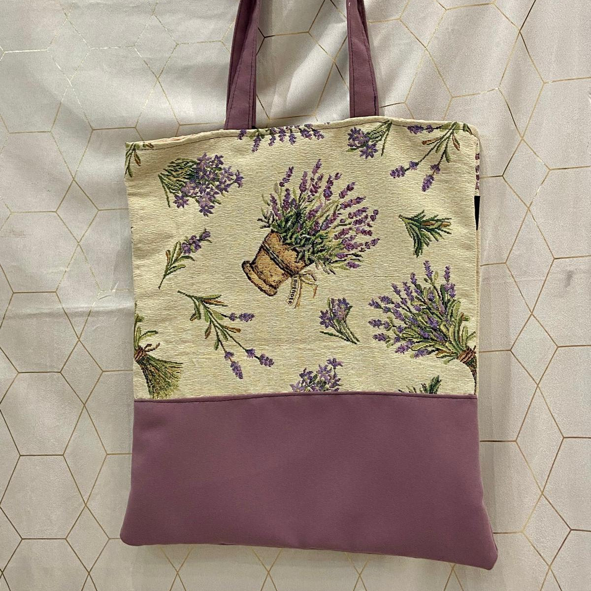 Tote Bag viola lavanda